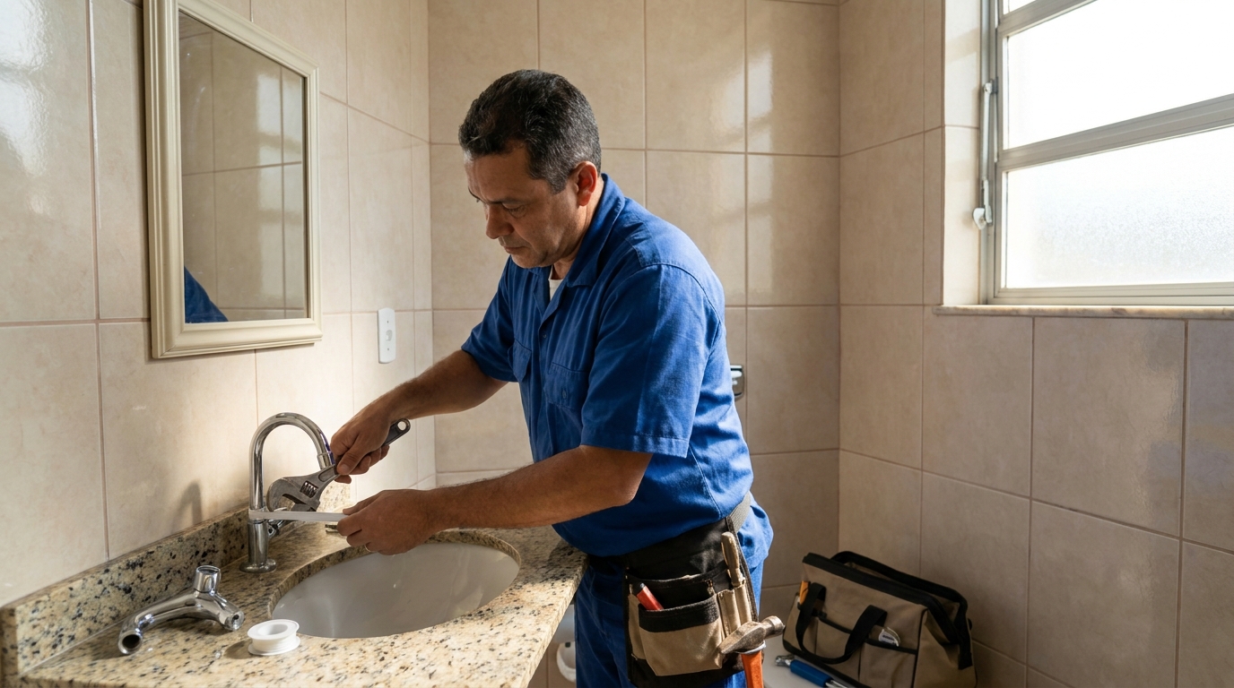 Ajustes em Torneiras em Marília‑SP
