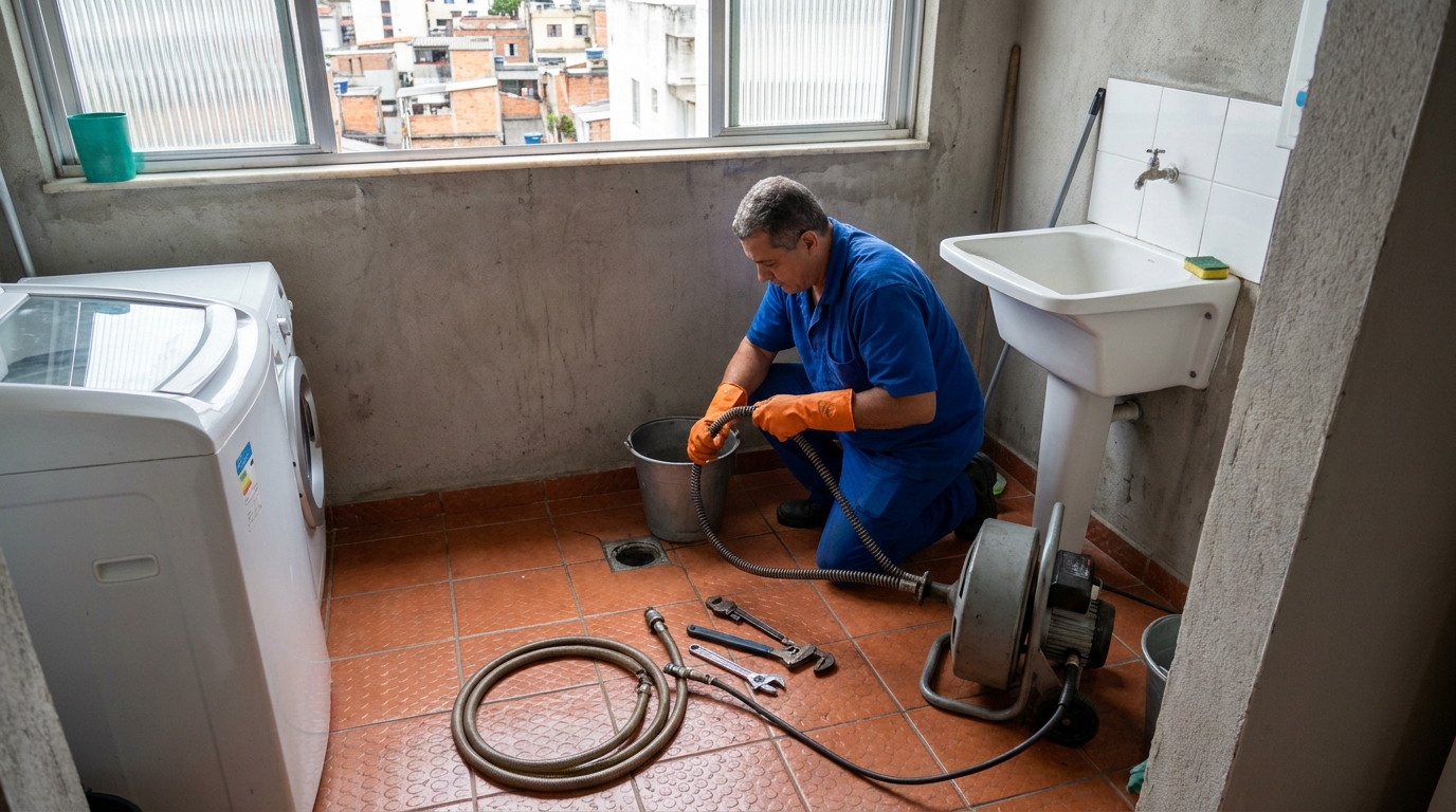 Limpeza Profunda de Ralos em Marília‑SP